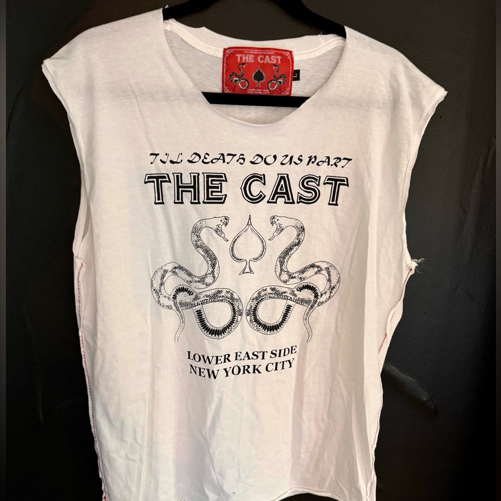 THE CAST NYC ‘Til Death Do Us Part’ sleeveless tee